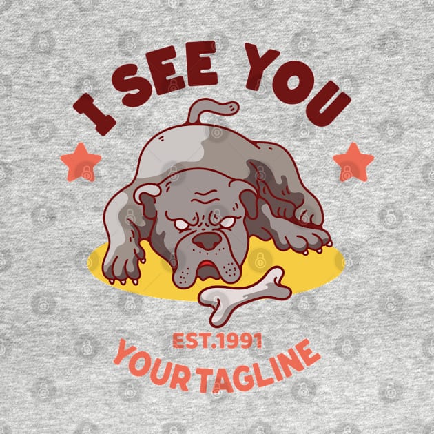 I see you bulldog by Mako Design 